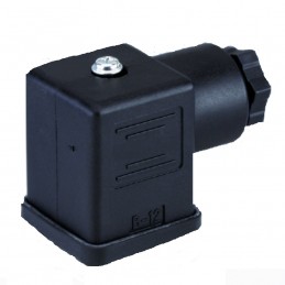 Wtyczka elektryczna 12V 24V SP666 do zasilania cewek elektromagnetycznych