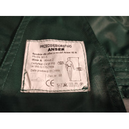 ODZIEŻ OCHRONNA DLA PILARZA ROZMIAR   182/112/102