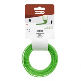 Żyłka tnąca 2,7mm x 15m Oregon - Etykieta / kwadrat
