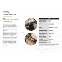 Pilarka akumulatorowa EGO CS1200E- 30 cm
