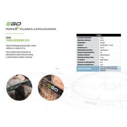 Pilarka akumulatorowa EGO CS1410E (samo urządzenie)