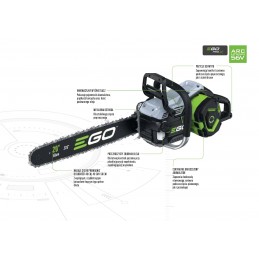 Pilarka akumulatorowa EGO CSX5000 - 50 cm