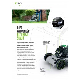 Kosiarka akumulatorowa EGO LM1900E-SP z napędem i akumulatorem 5Ah