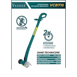 CZYSZCZARKA DO KOSTKI BRUKOWEJ VCB715